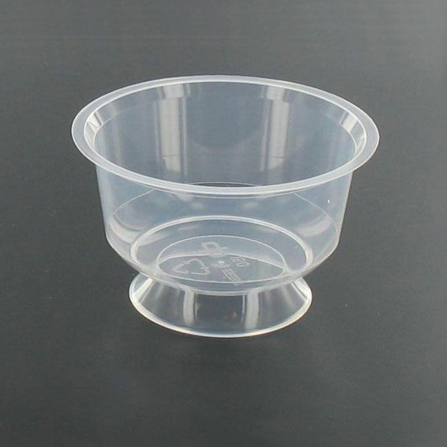 Coupe Dessert Sans Pied en PP (40xØ95 mm) 195 ml – Colis de 250 à 600 pièces