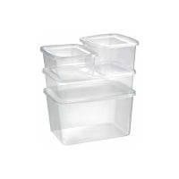 Barquette Injectée Cristal 500 ml avec Couvercle – Micro-ondable – Colis de 50 à 500 pièces