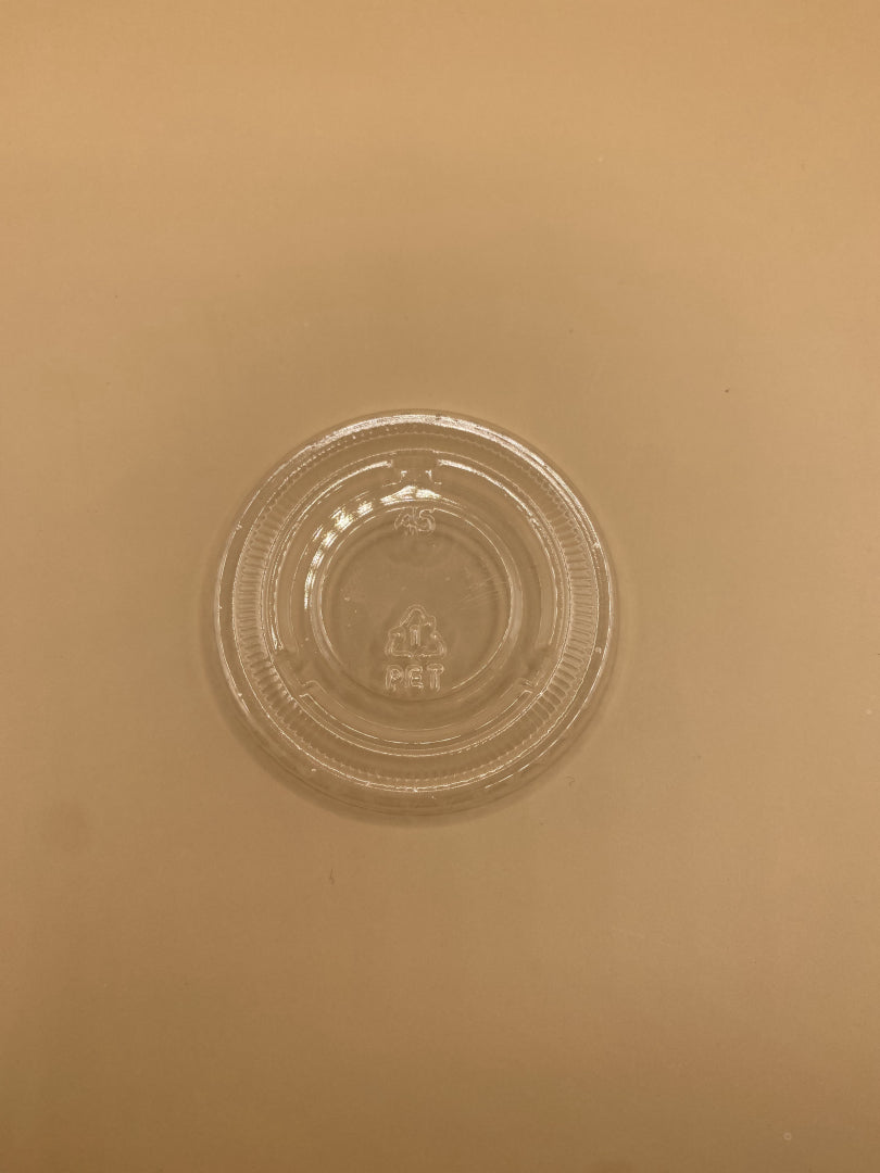 Couvercle Pot à Sauce 30 ml Translucide – Colis de 100 à 5000 pièces