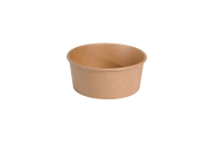 Pot Rond Kraft Brun 1100 ml – Ø165x65 mm – Résistant & Écologique – Lot de 50 à 300