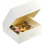 Boîte Pâtissière Blanche 32x32x8 cm en Carton – Colis de 25 pièces