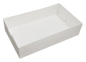 Caissette Pâtissière Blanche 14x10x5 cm – Colis de 100