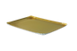 Plateau Traiteur Rectangle 28x42cm OR – Colis de 25 à 100 pièces