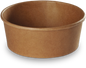 Pot rond kraft brun 1130 ml (Ø185x59 mm)- (100,200,300,500)